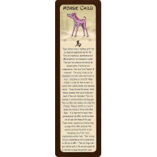 BOOKMARK CHINESE ASTROLOGY HORSE CHILD